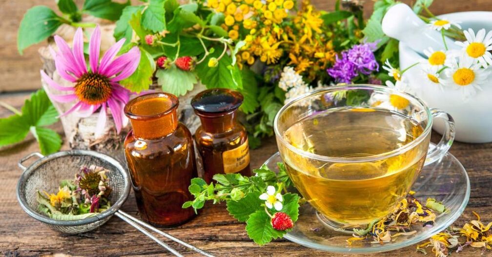 Herbal infusions for cervical osteochondrose treatment